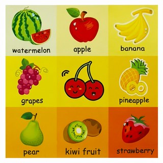 LakaRose OhBabyLaugh 嬰兒報紙, 農場 + 水果, 1組