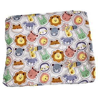 嬰兒 兒童 安撫毯, 動物世界 白色