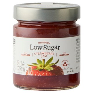 몽크슈 저당 딸기잼 with 알룰로스, 260g, 1개