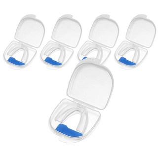 Neon 台灣霓虹 牙套止鼾器神器 附收納盒 無毒無味 輕輕鬆鬆止鼾, 5個