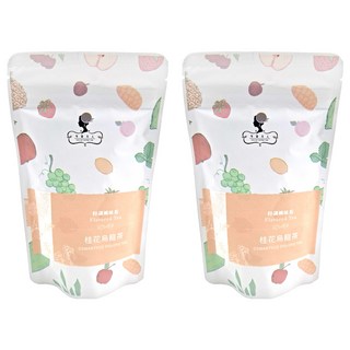 午茶夫人 桂花烏龍茶 Set, 台灣烏龍茶為基底, 低卡, SGS檢驗認證, 2.5g, 8入, 2袋