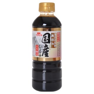 ICHIBIKI 無添加國產醬油 500ml, 1瓶
