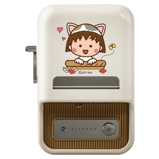 NIIMBOT 熱感應標籤機 櫻桃小丸子聯名款 B21_Pro, 櫻桃小丸子 白色, 1個
