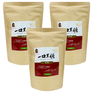 珍田生機 一口黑糖 原味, 150g, 3包