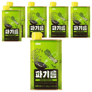 sias 青蔥油, 6瓶, 500ml