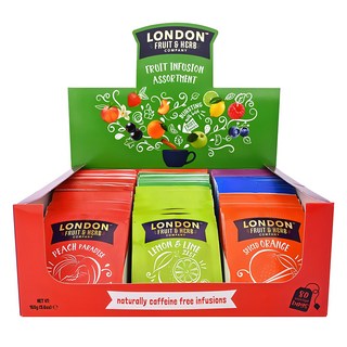 런던프룻앤허브 과일차 모음, 티백 8종 x 10p, 1세트