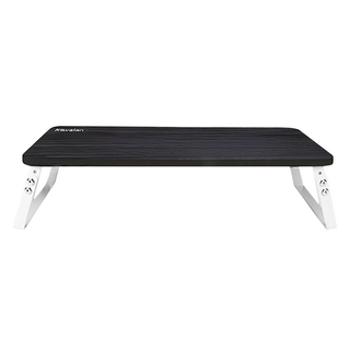 Kavalan 木質螢幕金屬支架 三段式高度增高架 保護頸椎, 黑色