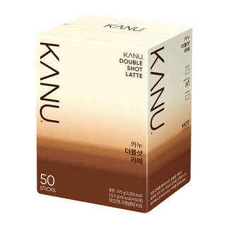 카누 더블샷 라떼 스틱 커피, 13.5g, 50개입, 1개