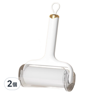 橡合杉 水洗粘毛器 白色, 2個