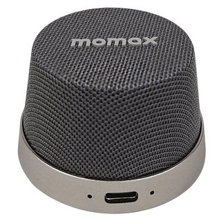 MOMAX 1-Vibe Go 磁吸藍芽音箱 BS6TWL, 鈦金色