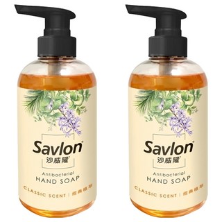 沙威隆 Savlon 抗菌洗手露經典植萃 500ml, 2瓶