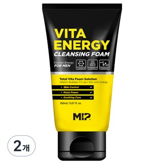MIP Vita Energy男仕洗面乳, 150ml, 2個