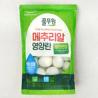풀무원 메추리알 영양란, 630g, 1개