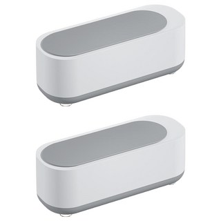 超聲波眼鏡/飾品清洗機 一般款, 2個, 白色