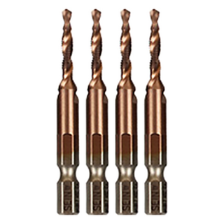 세인티에프 드릴 나사탭 탭핑비트 스텐용 M4, 4개