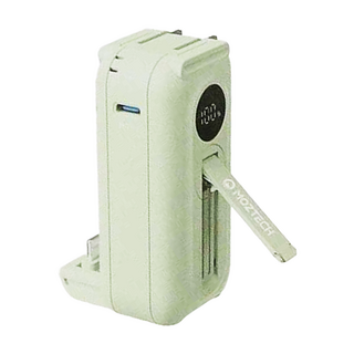 MOZTECH 太空艙 行動電源 5000mAh Lightning, MOA16LGN, 夏蒂綠