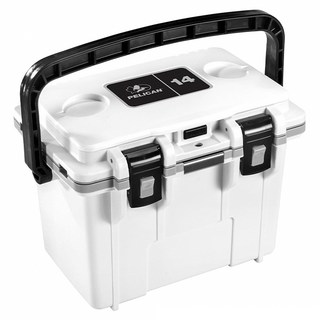 PELICAN 派力肯 個人保冰桶 14QT, 1325ml, 白灰色