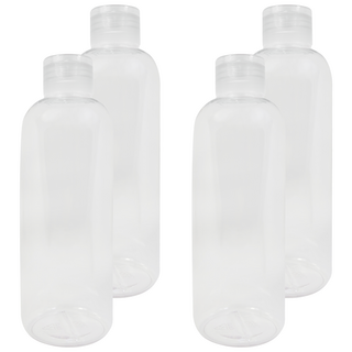 台灣 COSMOS 蓋瓶 100ml, 透明色, 4個