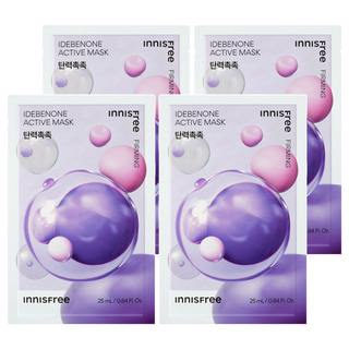 INNISFREE 台灣公司貨 高效活性面膜 艾地苯, 4包, 1片