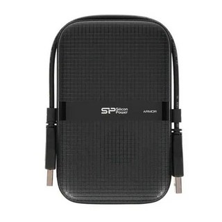 Silicon Power 廣穎電通 Armor A60 1TB 2.5吋外接硬碟, USB 3.2 Gen 1介面, 美國軍規防撞, IPX4防水等級, 單一顏色, 1個