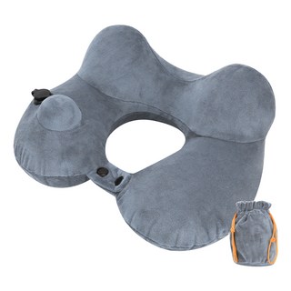 Tamsaa 便攜式充氣頸枕+收納袋