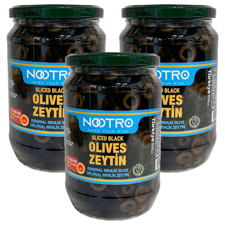 Nootro 切片黑橄欖, 700g, 3個