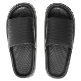 CARET 基本款 EVA 室內拖鞋, 黑色, 250~255mm