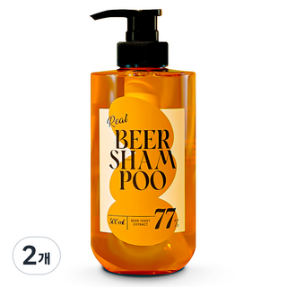 닥터라파알 77퍼센트 맥주효모 탈모샴푸, 500ml, 2개