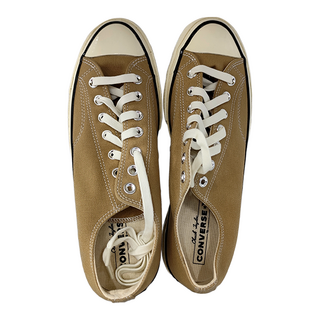 CONVERSE 匡威 Chuck Taylor All Star 1970 Low 帆布鞋 低筒 膠底運動鞋 卡其色, 28cm