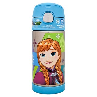 THERMOS 膳魔師 保溫瓶, 冰雪奇緣 藍色, 355ml, 1個