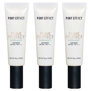 PONY EFFECT 保濕防曬霜 SPF50+ PA++++, 50g, 3條