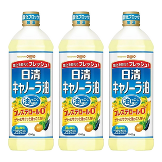 OilliO 油菜籽油, 1kg, 3瓶