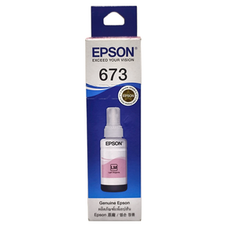 EPSON 正品墨水 適用機型L800/L805/L810/L850/L1800 T6736 70ml, 淡紅色, 1瓶