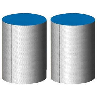 小麥購物 丁基防水膠帶 Y759 500 x 20cm 2個, 1組