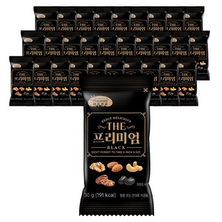 Dailynut 高級黑款每日堅果隨身包, 30g, 30包