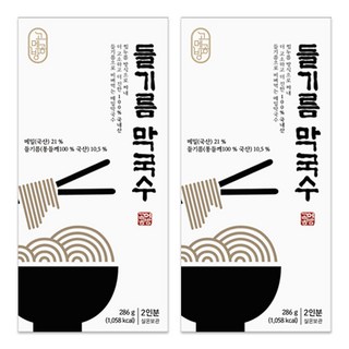 GOURMET GONGBANG 紫蘇油蕎麥麵, 286g, 2個