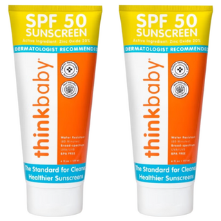 thinkbaby 新寶貝 純物理防曬霜 SPF50, 89ml, 2條