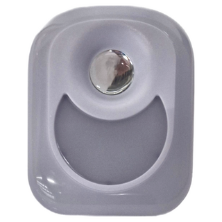 明沛 可旋轉90度LED自動感應小夜燈, 白光, 1個