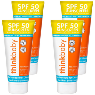 thinkbaby 新寶貝 純物理防曬霜 SPF50, 89ml, 4條