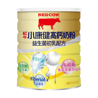 RED COW 紅牛 小康健高鈣奶粉 益生菌初乳配方, 1.4kg, 1罐