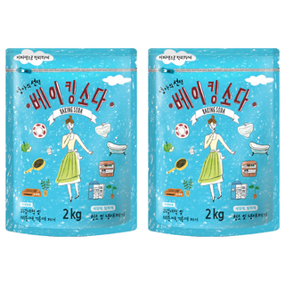 엄마의선택 베이킹소다, 2kg, 2개