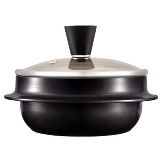 HAPPYCALL 鈦塗層IH韓式燉煮鍋 韓國製, 黑色, 18cm, 1個