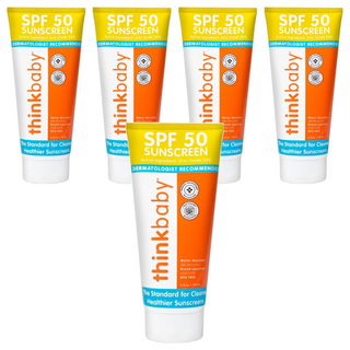 thinkbaby 新寶貝 純物理防曬霜 SPF50, 89ml, 5條