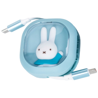 miffy 米飛 Type C to Type C 傳輸線 CC05, 1.2m, 藍色, 1條