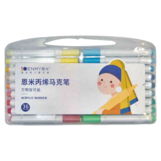 ENMy 恩米 丙烯麥克筆 36色套裝, PIAA019-36, 1盒
