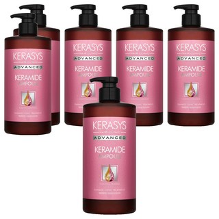 KERASYS 角蛋白神經醯胺護髮素 花香, 1L, 6瓶