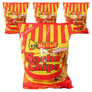 Ricos 圓形玉米片, 907g, 4個