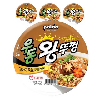 paldo 八道 烏龍湯麵 105g, 4入