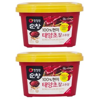 清淨園 Sun Chang 淳倉 韓式辣椒醬, 大麥發酵製成 富含營養 嚴選辣椒製作 香辣不死鹹 不添加色素, 500g, 2盒
