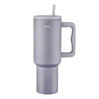 Kinyo 不鏽鋼大容量保溫杯 KIM-3025, 灰色, 1.2L, 1個